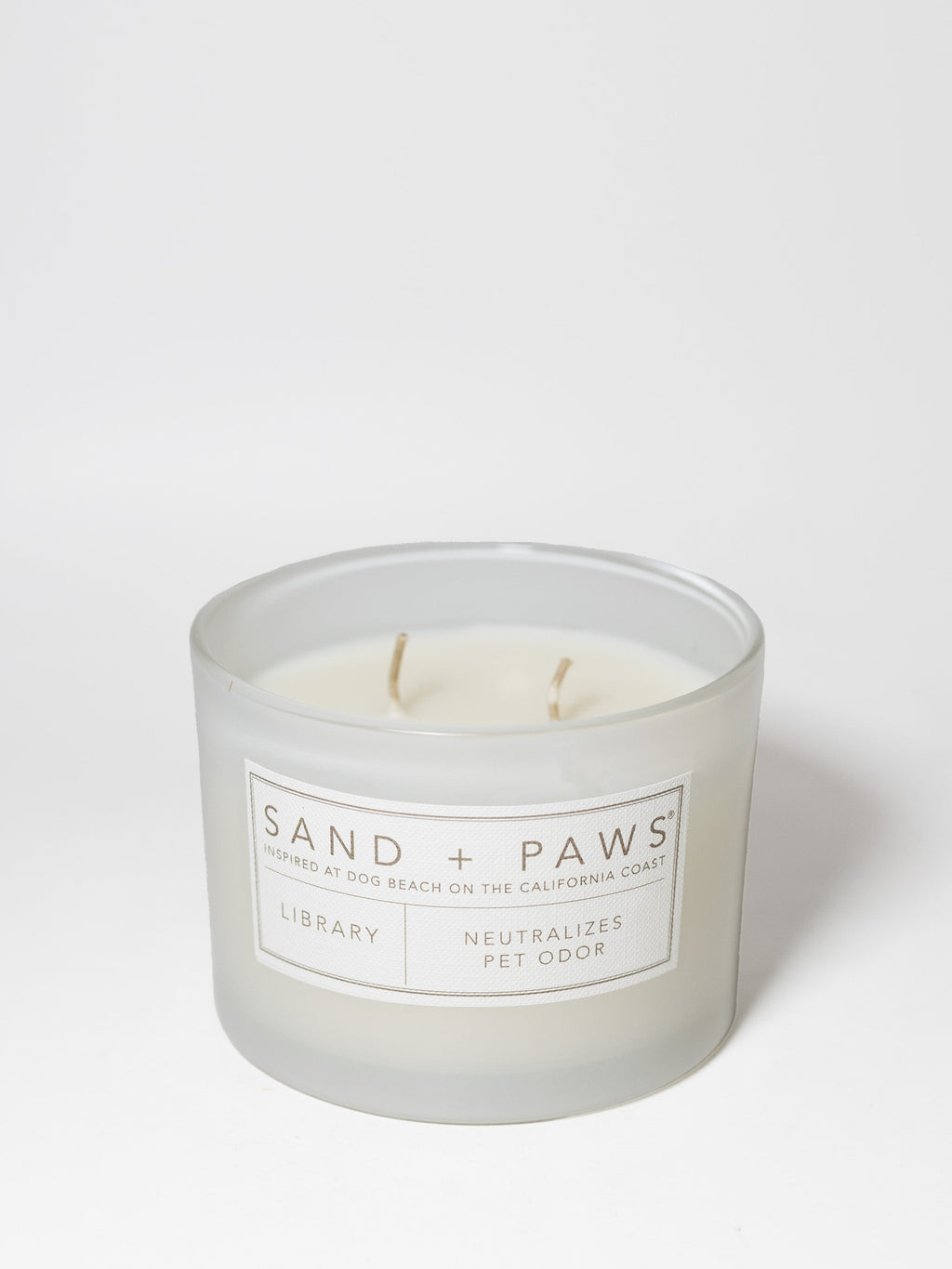 Sand + Paws Library 12 oz scented candle