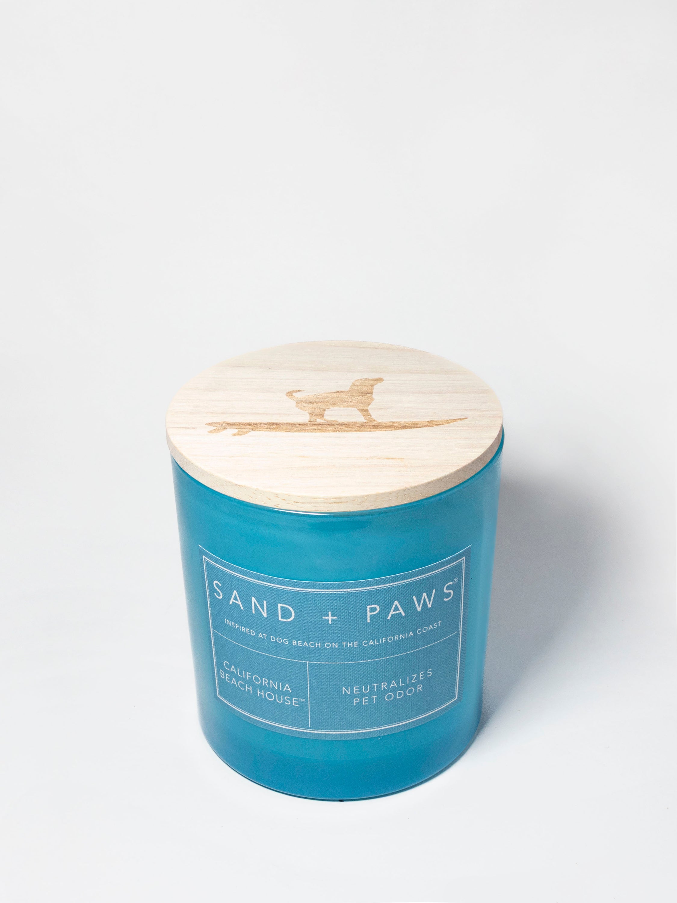 Sand + Paws California Beach House 21 oz scented candle